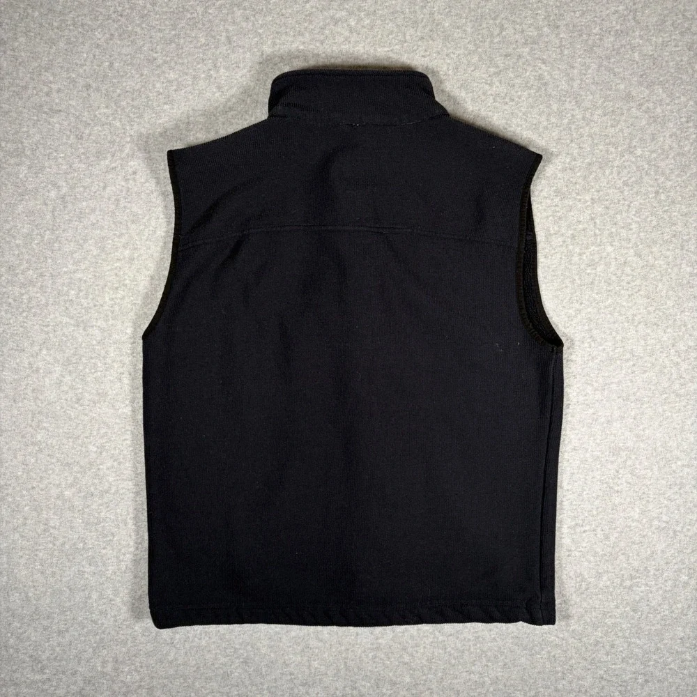 Carhartt V28 NVY Fleece Lined Vest Mens Medium Navy Blue Full Zip Workwear